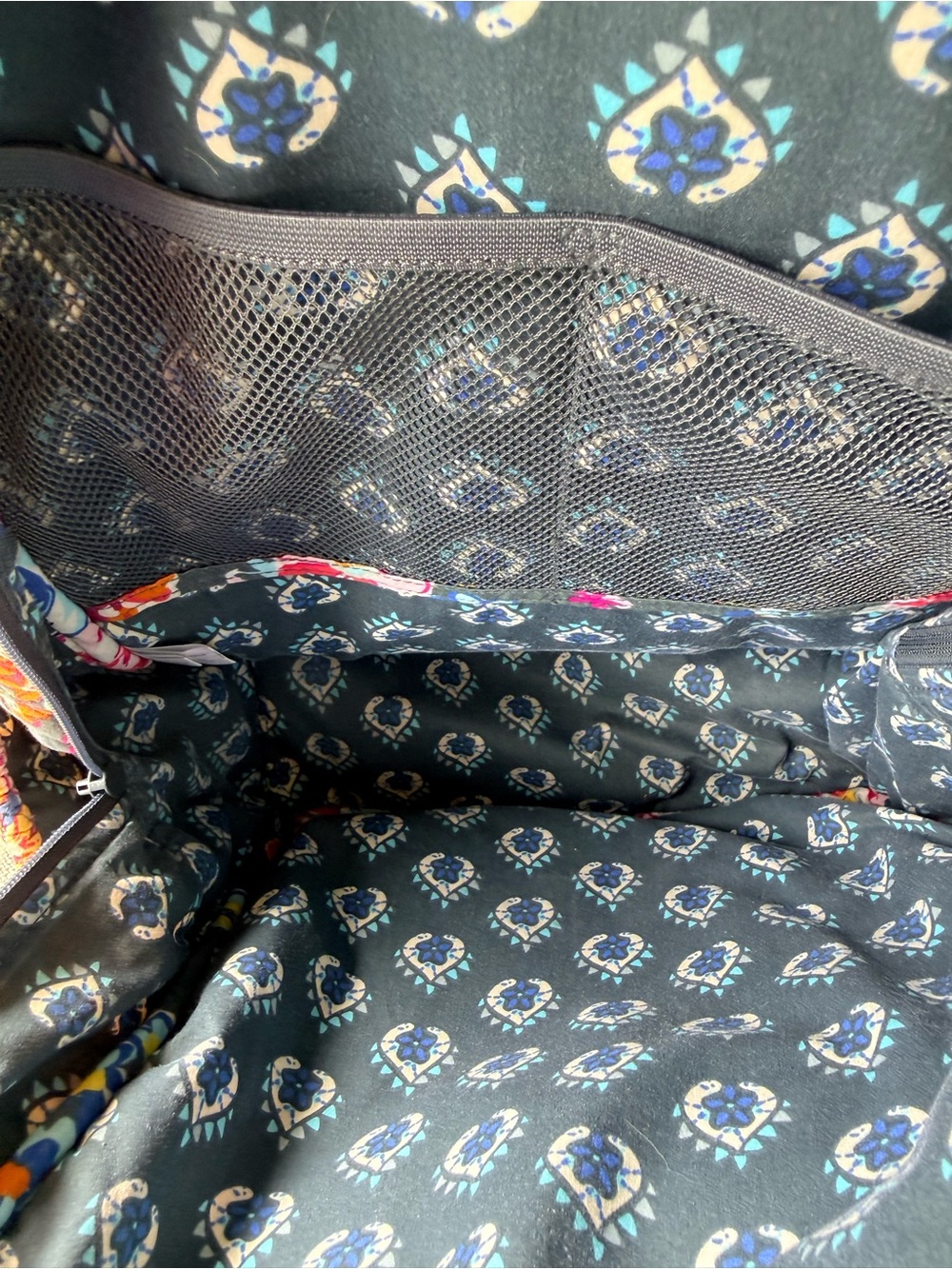 Vera Bradley campus Backpack in Pretty Posies - Picture 4 of 16